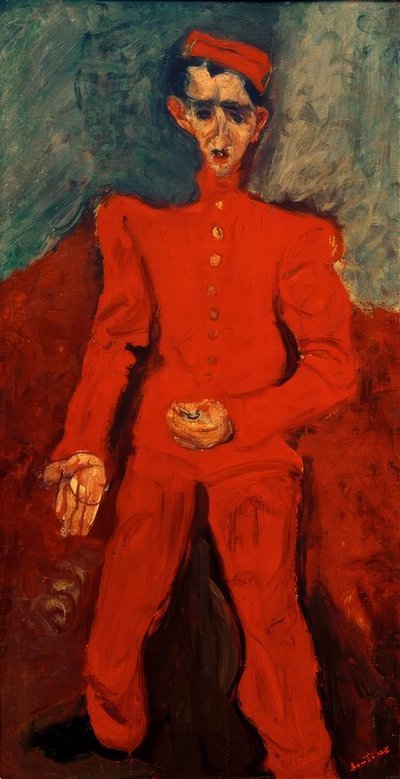 Ch. Soutine, Page at Maxim’s by Chaim Soutine